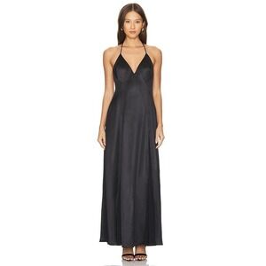 tube linen dress STRIPED LINEN TUBE MIDI DRESS – Luana main image 1